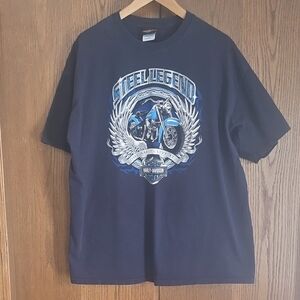 Harley-Davidson Steel Legend Navy Tee